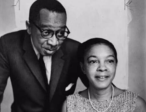 Photograph of Mamie Phipps Clark and Kenneth Bancroft Clark