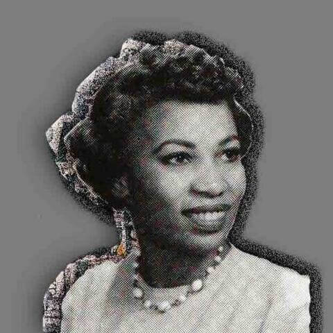 Yearbook photo of Toni Morrison
